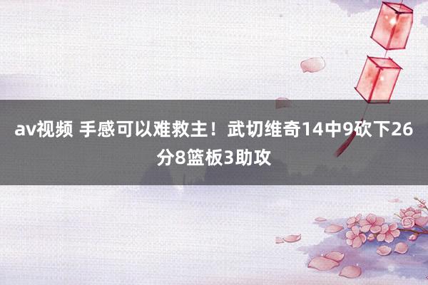 av视频 手感可以难救主！武切维奇14中9砍下26分8篮板3助攻